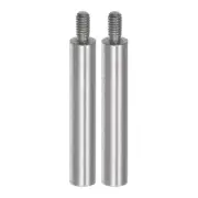 2pcs Dial Digital Indicator Extension Stem Rod 4.5mm Dia M2.5 Thread HSS 50mm