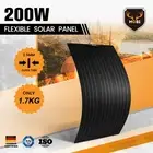 MOBI 200W Flexible Solar Panel Mono Cells 12V RV Boat Caravan Camping 4WD