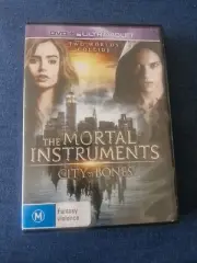 The Mortal Instruments-City of Bones (DVD, 2013) / FREE POSTAGE