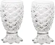 Cocktail Glasses Set of 2,Mermaids Shaped Drinking Glasses,Quality Champagne Glasses,Exspresso Martini Glasses,for Wedding,Party,Family Dinner for Gift