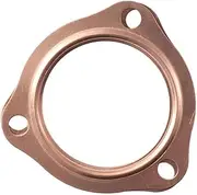 BYOBYO 2 Pcs 2.5 Inch Header Collector Gaskets, Copper Exhaust Gaskets Gasket Replacement Car Assessories Parts for SBC, for BBC 302 350 454