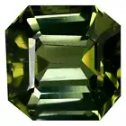 1.70 ct Remarkable Octagon Cut (7 x 7 mm) Mozambique Green Tourmaline Gemstone