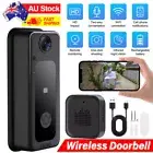 Wireless WiFi Smart Video Doorbell Phone Security Camera Door Bell Ring Intercom