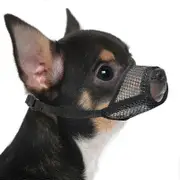 Dog mask, soft mesh mask, suitable for small and medium-sized dogs, Chihuahua, Poodle, Husky, Labrador Retriever, breathable dog muzzle, suitable f...