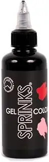 Sprinks Red Gel Food Colouring 100ml Edible Cake Decorations Super Strength for Fondant Buttercream Macarons Meringues Batters Australian Made Baking Supplies