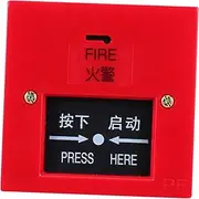 Switch Windproof Fire Pit Cover Circular Fire Pit Cover Fire Emergency Panel Small Fire Pit Cover Round Outdoor Fire Pit Table Cover Fire Table Cover Red Plastic