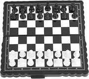 Magnetic Folding Chess Set, Portable Plastic Chessboard, Educational Toy for Kids and Adults, Roll Up Folding Chess Board, Travel Game Chess Set for Teens Beginners