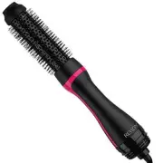 One Step Root Booster Round Brush Dryer and Hair Styler Fight Frizz Add Volume