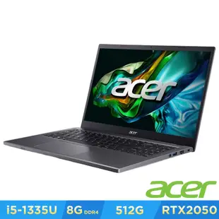 Acer 宏碁 A515-58GM-510J 15.6吋獨顯筆電(i5-1335U/8G/512GB/RTX 2050/Win11)