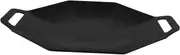 INOOMP Portable Non Stick Grill Pan for Outdoor Camping Barbecue Grilling Tray with Handle Versatile Korean Style Cooking Pan for Steaks Fish and Vegetables