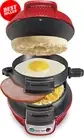 Red Breakfast Sandwich Maker with Egg Ring for Muffins & Waffles Gifts