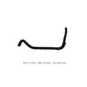 Superspares Heater Outlet Hose for Nissan Pulsar N15 1.6L 4 cyl DOHC 16V MPFI