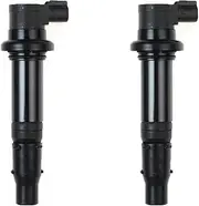 4Pcs Ignition Coil F6T558 F6T560,Compatible with Yamaha YZF R1 R6 R6S VMX V Max 2002-2017 5VY-82310-00-00(2pcs)