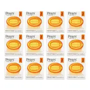 36pc Pears Pure & Gentle 75g Transparent Bar Soap Hand/Body Bath Cleanser