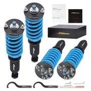 [MaXpeedingrods] 24 Ways Damper Adjustable Coilover compatible for Honda Accord CL7 CL9 compatible for Acura TSX 2004-2008 Lowering Kit