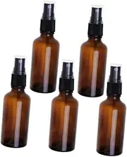 LOORGVEL 5Pcs Spray Bottle Portable Refillable Containers for Perfume Essential Oil and Travel Bottles for Personal Care and Makeup