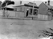 Tallangatta Victoria 1917 Weatherboard building Australia OLD PHOTO