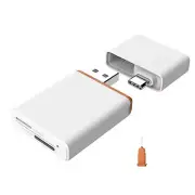 Dual USB TF nCARD NM Nano Memory Card 3.1 Type-C Card Reader Dual Port Adapter D