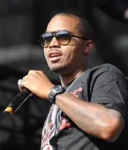 Rapper NAS performs at Day 2 of the 2009 Rothbury Music Festival o- Old Photo 13
