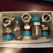 5 PCS NIB Swagelok SS-1210-2-12ST 3/4 Tube Fitting Positionable Male Elbow