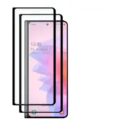 2Pack Galaxy Z Fold 4 Tempered Glass Screen Protector Anti Scratch Transparent