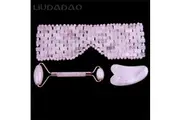 Rose Quartz Eye Mask Face Lift Roller Self Care Massagers