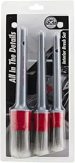 Chemical Guys All in The Details Interior Detailing Brush Set (3 Pieces)