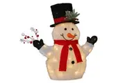 56cm Christmas Snowman with Lights