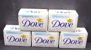 Dove Sensitive Skin Soap, Lot of 5, New, Unopened, Vintage, Beauty Bar, 1 oz ea