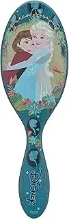 Wet Brush Original Detangler Hair Brush, Anna & Elsa (Disney Love) - Ultra-Soft IntelliFlex Bristles - Detangling Brush Glides Through Tangles For All Hair Types (Wet Dry & Damaged) - Women & Men