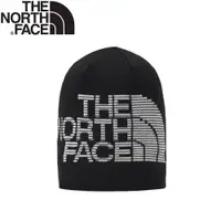 在飛比找蝦皮商城優惠-【The North Face 保暖雙面毛帽《黑/白》】7W