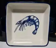 Cuisine Company Dockside Bakeware Dish 11x11 Shrimp Square Baker With Handles