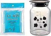 HARIO MDCP-500-B Milk Brew Coffee Pot, 30 Coffee Packs Included, Practical Capacity: 16.9 fl oz (500 ml), Made in Japan