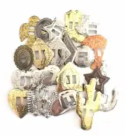 CONCHOS GRAB BAG Mixed Western Shapes 50 pcs