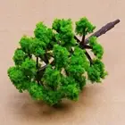 Scenery Model Trees Plastic Green 10xpcs/set for Train Diorama Wargame 8cm 2018