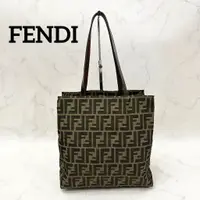 在飛比找蝦皮購物優惠-FENDI 芬迪 托特包 Zucca花紋 日本直送 二手