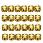 24 Pcs Led Tealight Candles Battery Operated Smokeless Candle Lamp for9189
