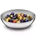 NESPRESSO Alessi "Double" Limited Edition polished stainless steel Bowl