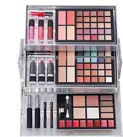 Makeup Starter Kit, Professional Makeup Gift Set Full Kit, Mascara, Eyeshadow Palette Set with Eyebrow Pencil for Makeup Lovers, Women & Girls