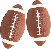 KONTONTY 2pcs Boy Girl Rugby Training Inflatable Rugby Home and Team Games Safe Material for Skill Development and