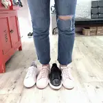 韓國製~真皮內增高簡約休閒鞋-3色