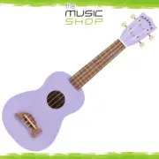 Kala Makala Purple Gloss Soprano Dolphin Ukulele with Bag - MK-SD/PL