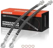 Frankberg 2x Brake Hose Front 280mm Compatible with i10 BA IA 2013-2019 i10 PA 2007-2013 Picanto SA 2004-2011 Picanto TA 2011-2017 Replace# 587310X000