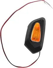 SOLUSTRE Beach Motorcycle Turn Signal Led Lights 50cc-125cc Plastic Shell Night Riding Enhancement