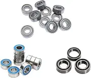 DSJATPX 10PCS ABEC-5 MR85-2RS MR85ZZ 2RS MR85 RS MR85RS 5x8x2.5 mm Blue Rubber Sealed Miniature Deep Groove Ball Bearings(MR85-2RS Blue,ABEC 1)