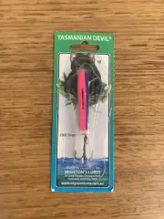 Tasmanian Devil Eliminator Number 72 #72 13.5 Gram Lure Wigstons Lures Bite Card