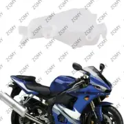 For Yamaha YZF R6 2003 2004 2005 White Coolant Reservoir Overflow Tank