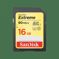 在飛比找Yahoo!奇摩拍賣優惠-SanDisk 16G SD SDHC EXTREME 4K