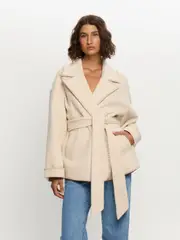 Josephina Wool Blend Coat