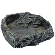 Catzon Reptile Food Bowl Habitat Breeding Box for Amphibians-GD013